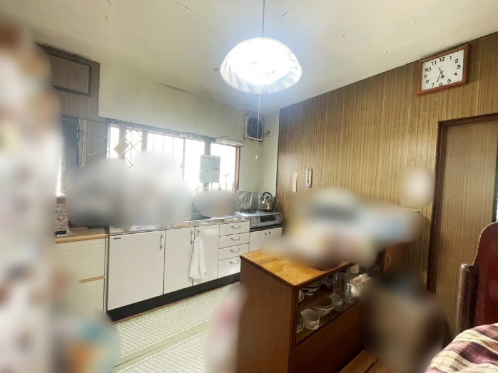 充実した収納を備えたキッチン。