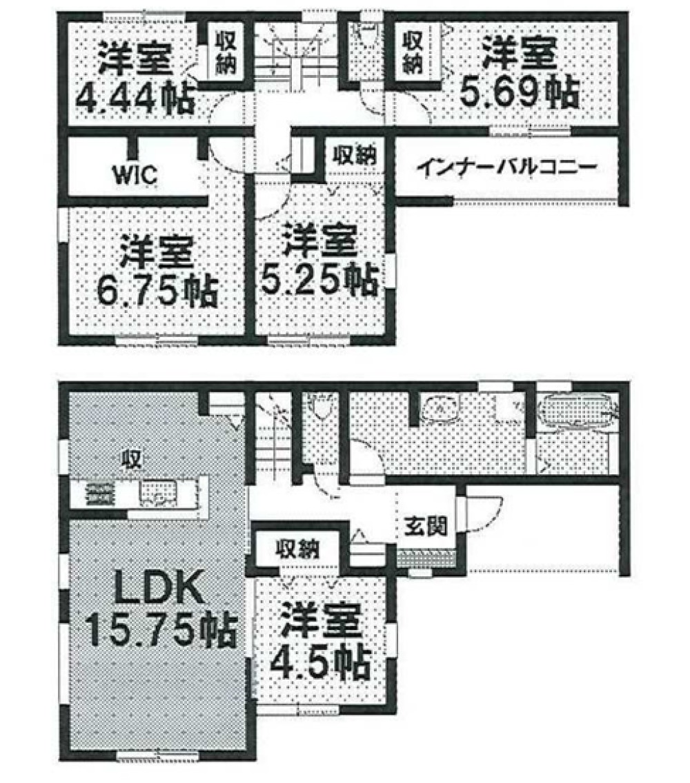 豊橋市富士見台　第2期　全1棟　1号棟 画像1