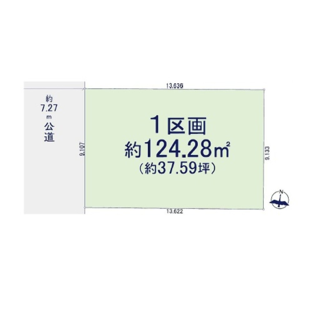 名古屋市瑞穂区亀城町　1期　1区画 画像1