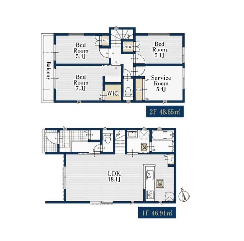 名古屋市天白区梅が丘42011③　全3棟　1号棟 画像2