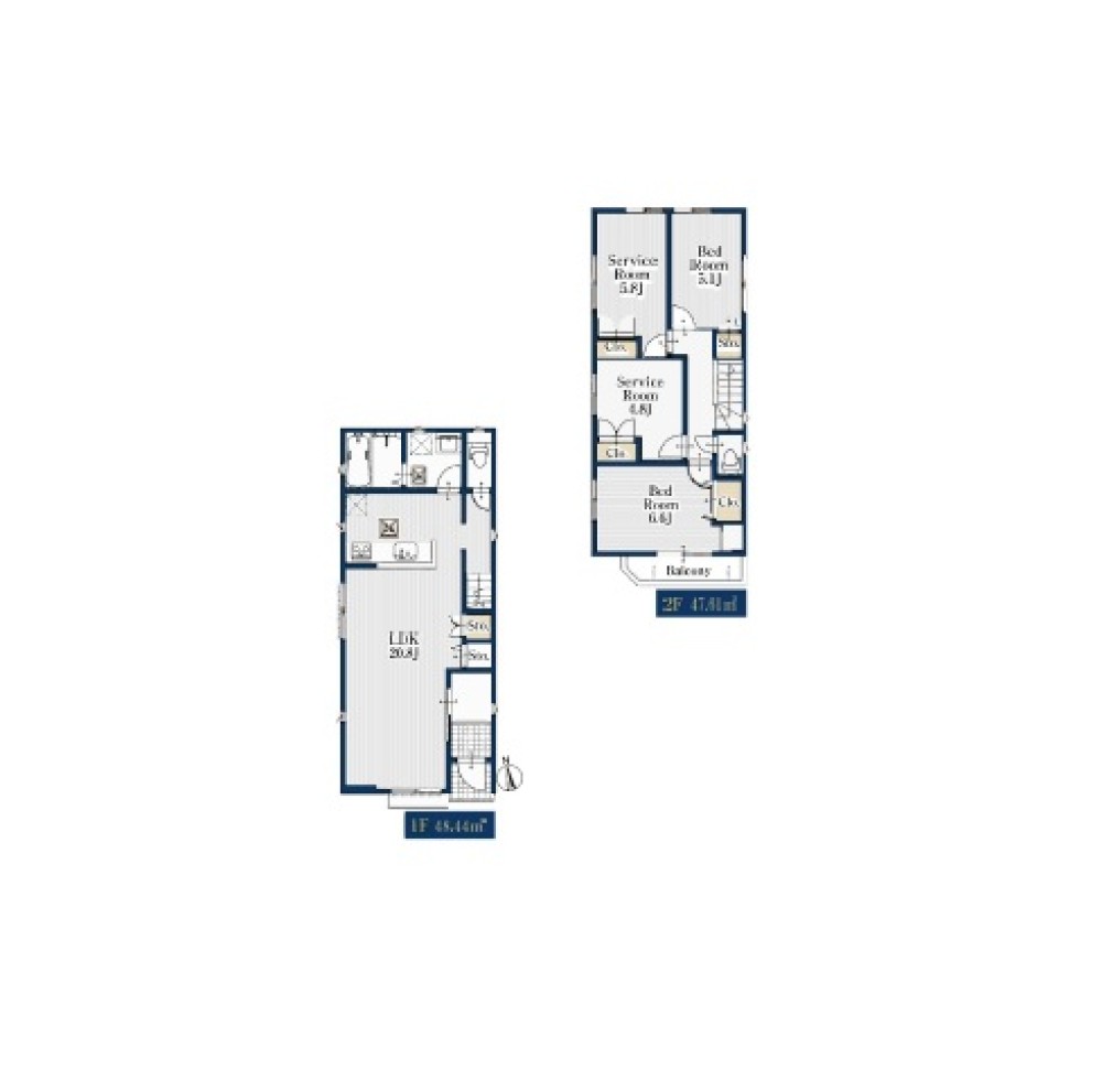 名古屋市天白区梅が丘42011③　全3棟　3号棟 画像2