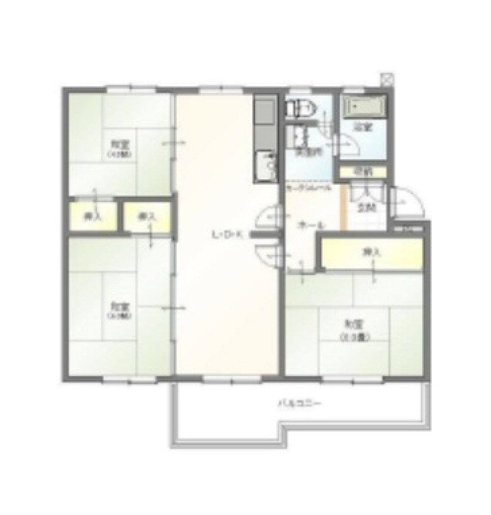 西一社団地12号棟 画像1