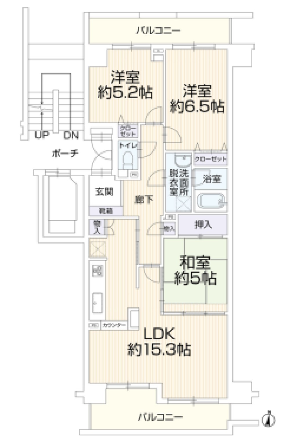 コープ野村新安城D棟 画像1
