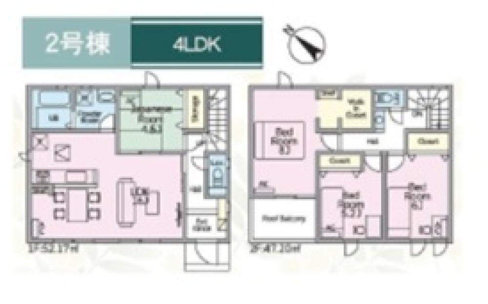 半田市瑞穂町七丁目1期　全4棟　2号棟 画像1