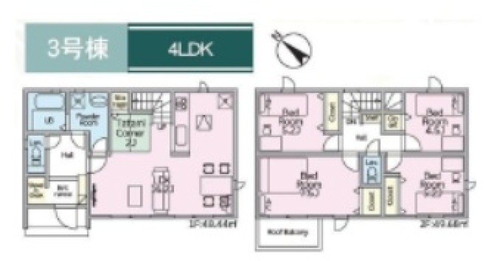 半田市瑞穂町七丁目1期　全4棟　3号棟 画像1