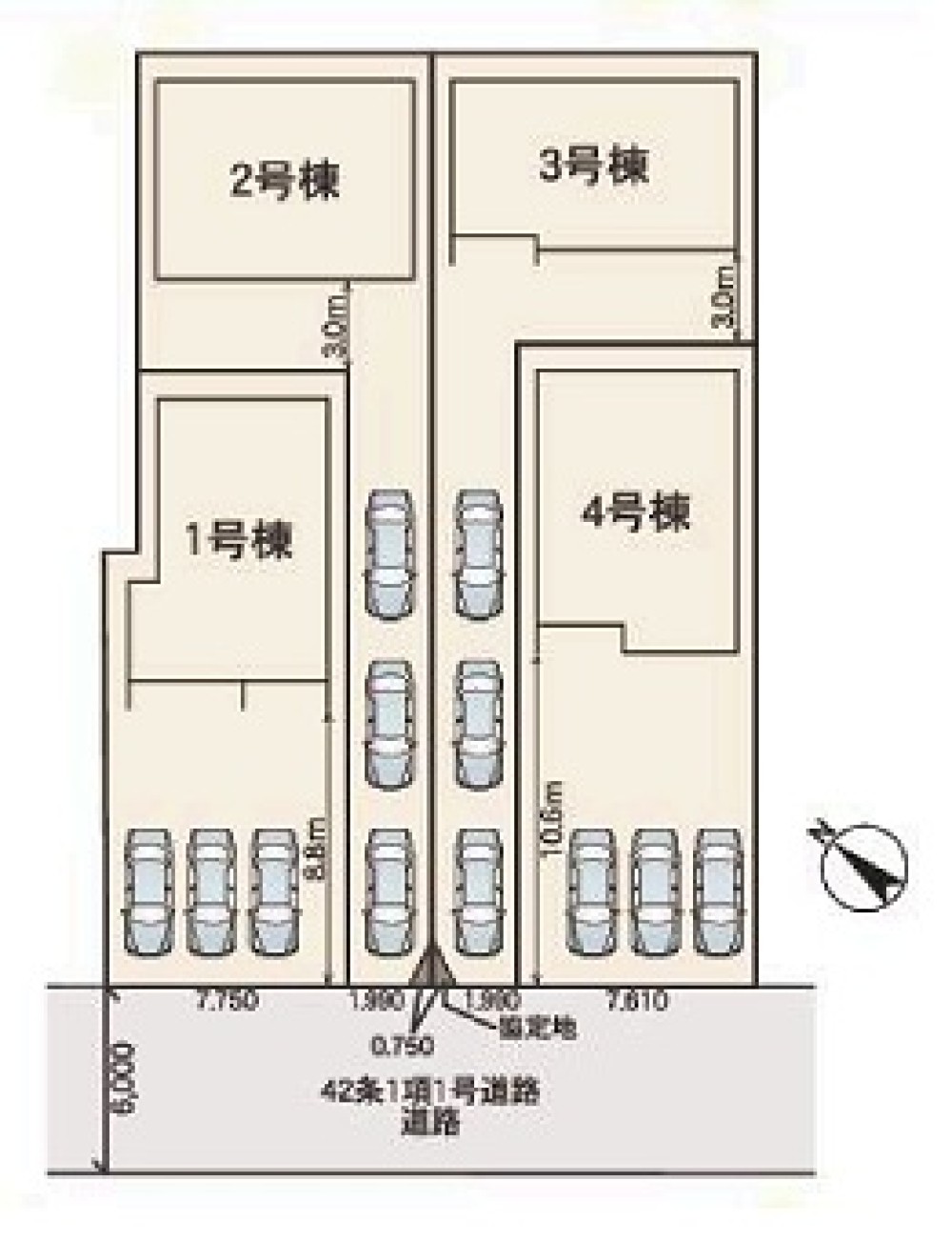 半田市瑞穂町七丁目　第1期　全4棟　3号棟 画像1