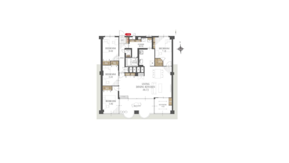 星ケ丘アイリス南棟 画像1