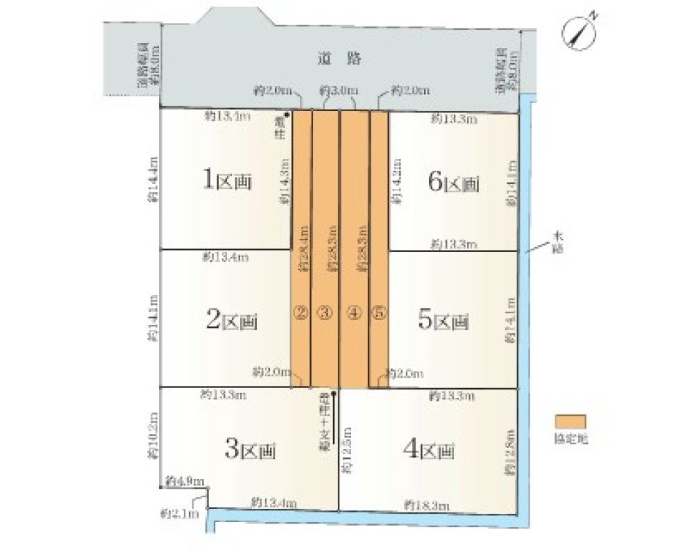豊川市小田渕町第9　全6区画　2区画 画像1