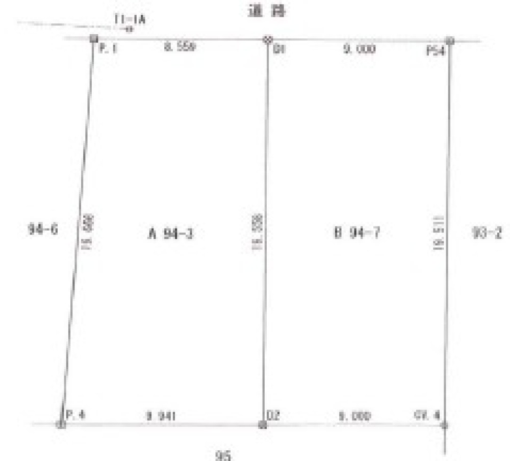 豊田市西岡町　全2区画　A区画 画像1
