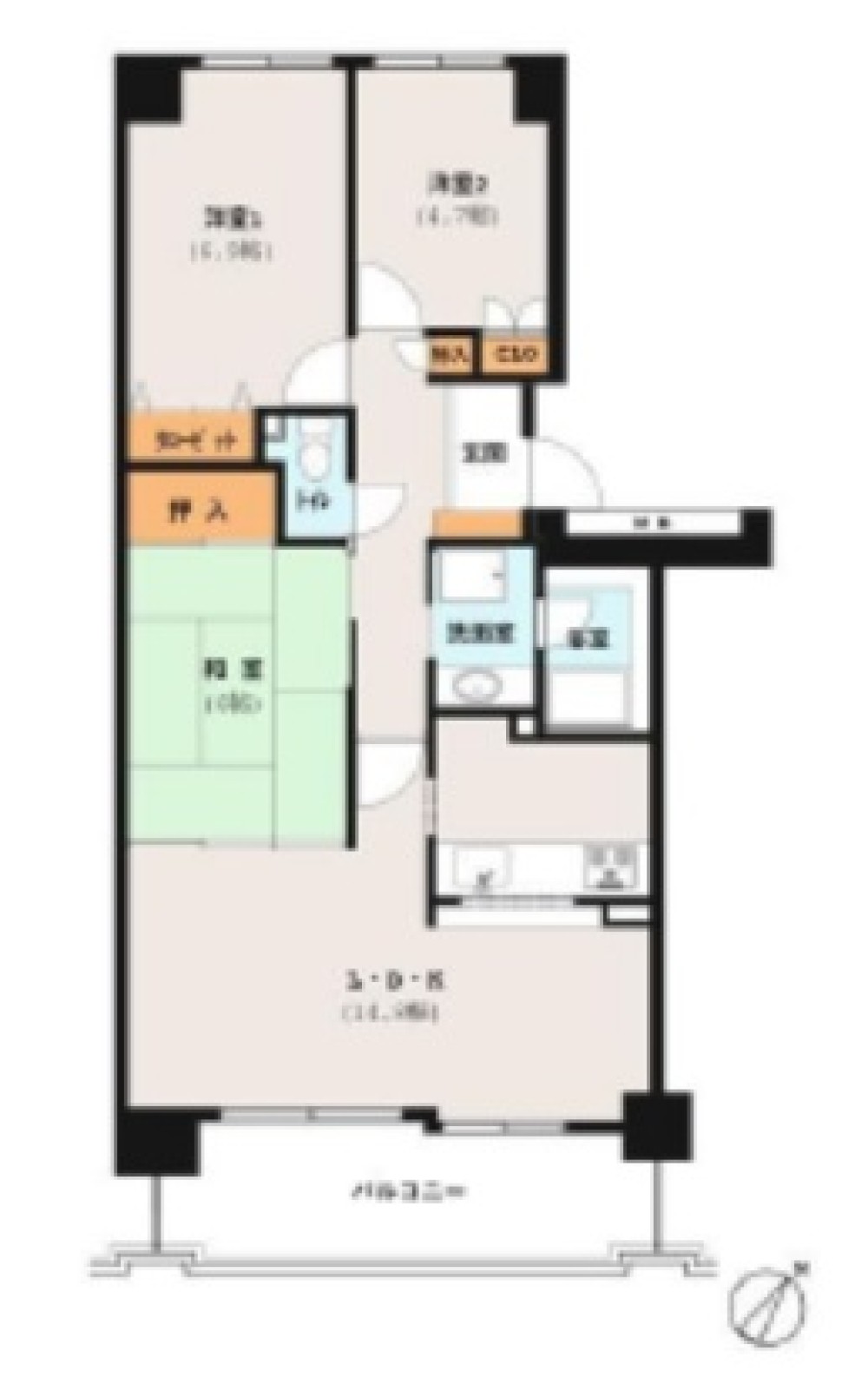 コープ野村三郷弐番館 画像1