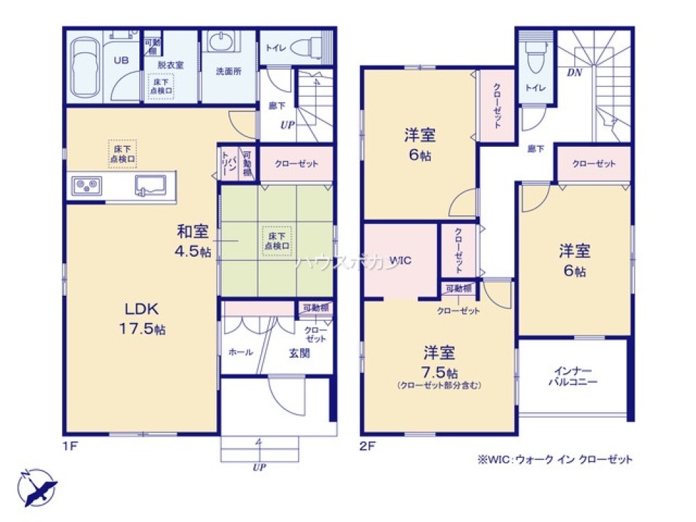 刈谷市野田町　9期　全2棟　1号地 画像5