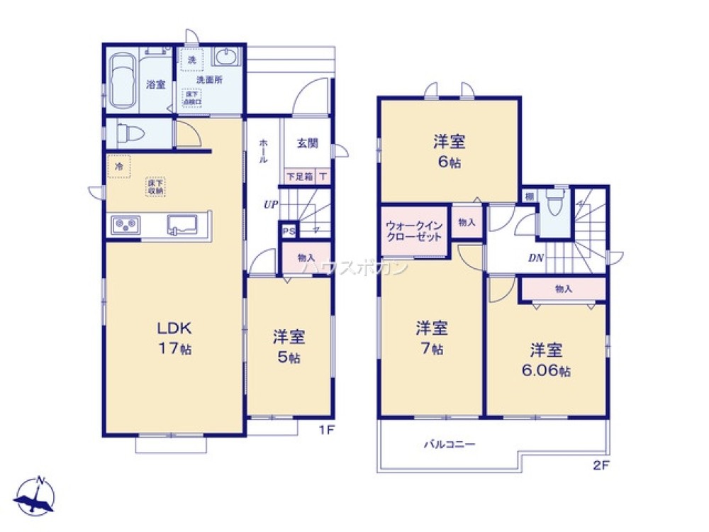 春日井市東野町7期　全2棟　A号棟 画像5