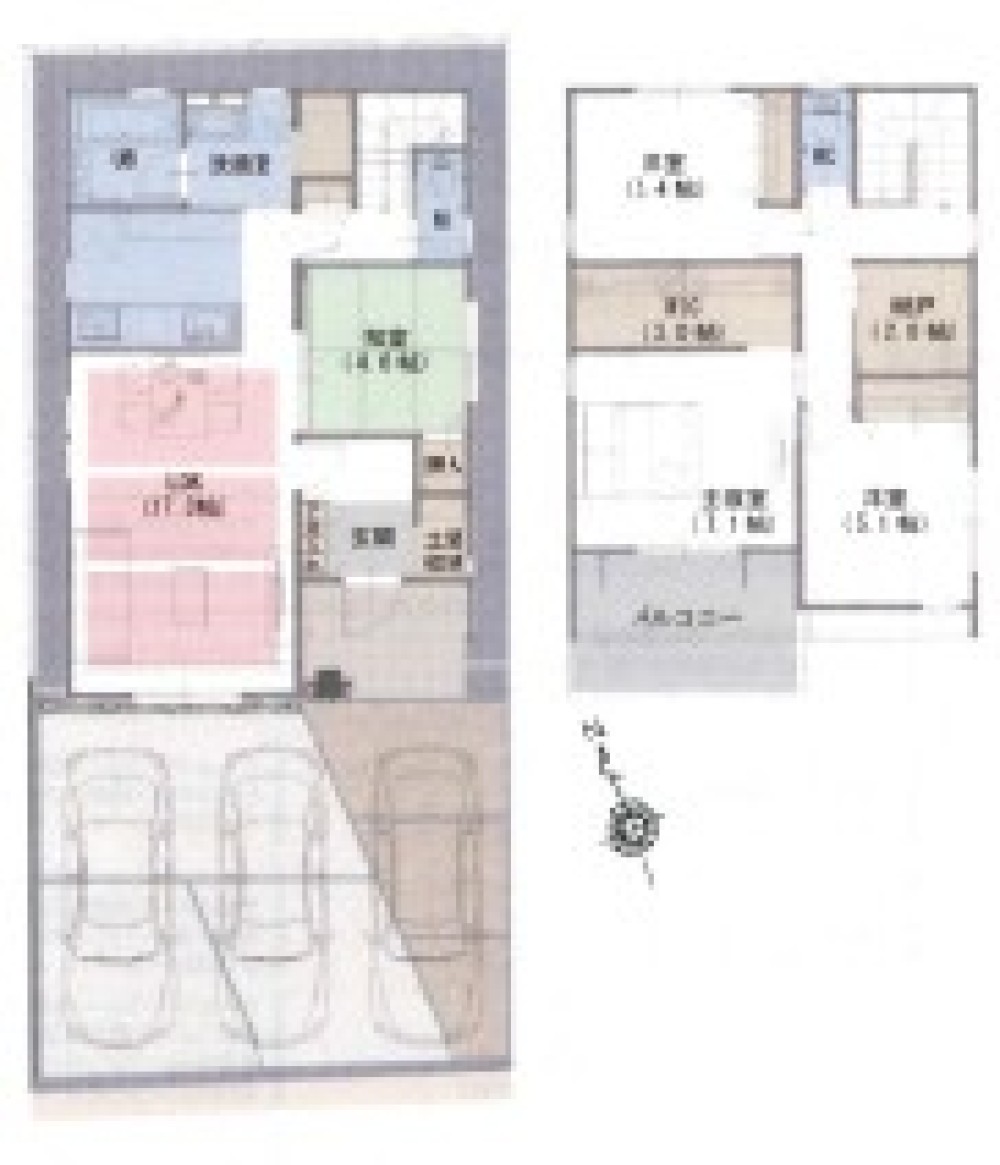 豊田市本地町　全2棟　C号棟 画像2
