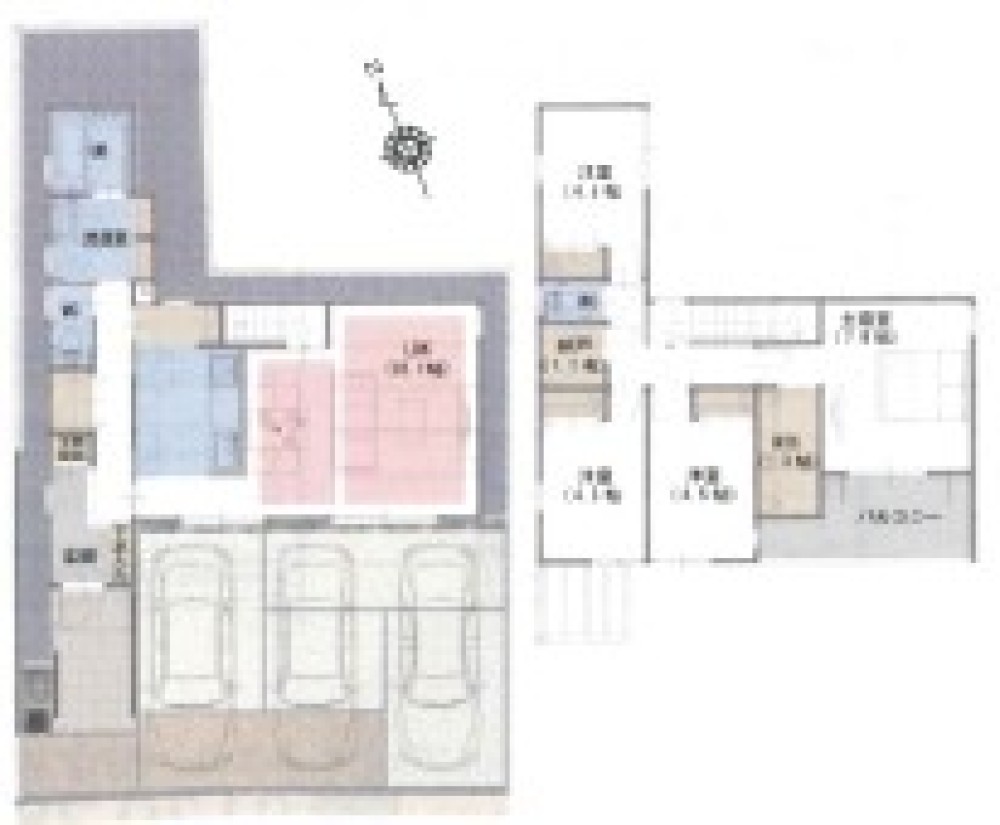豊田市本地町　全2棟　D号棟 画像2