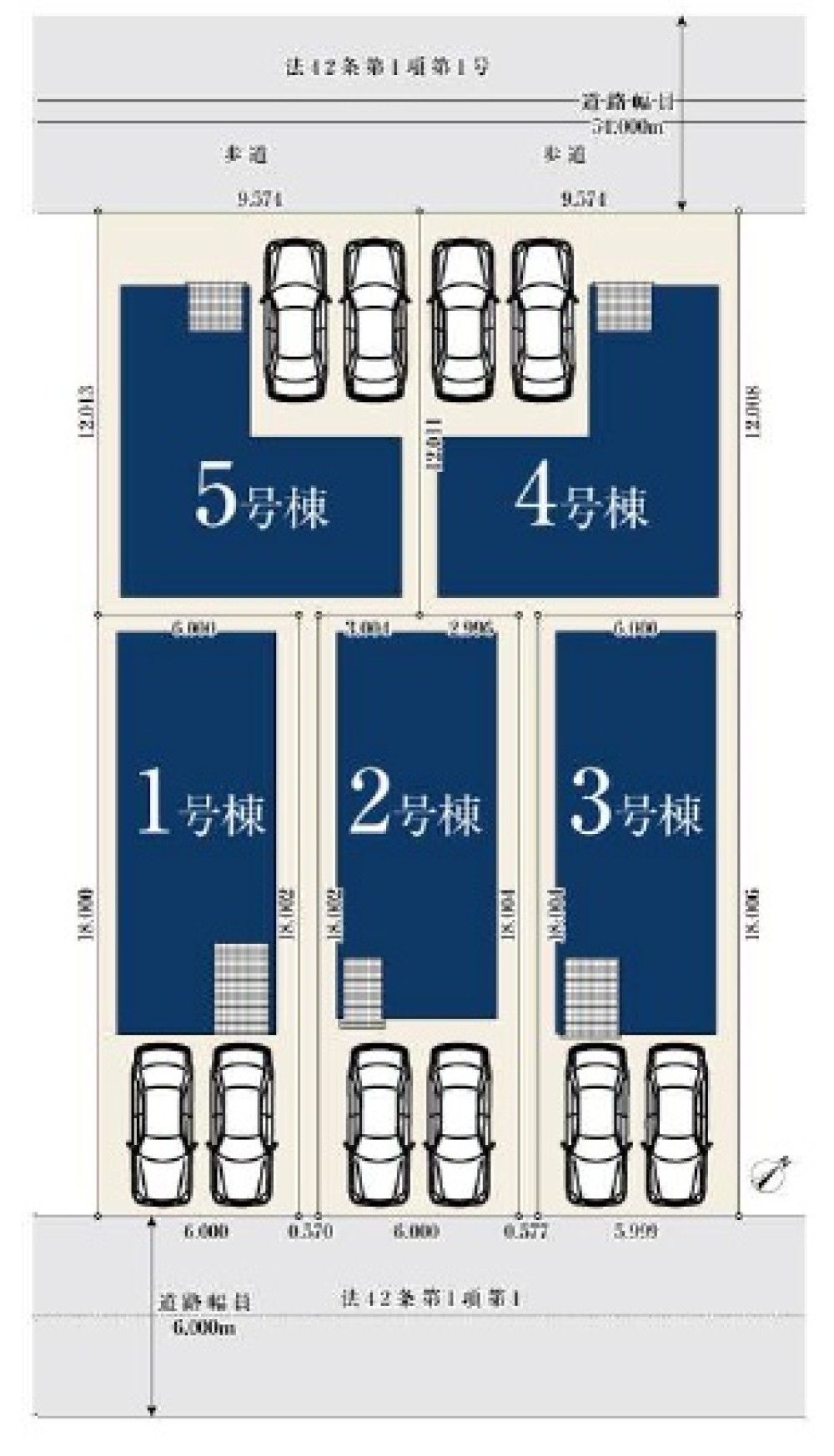 名古屋市緑区小坂　21206⑤　全5棟　2号棟 画像1