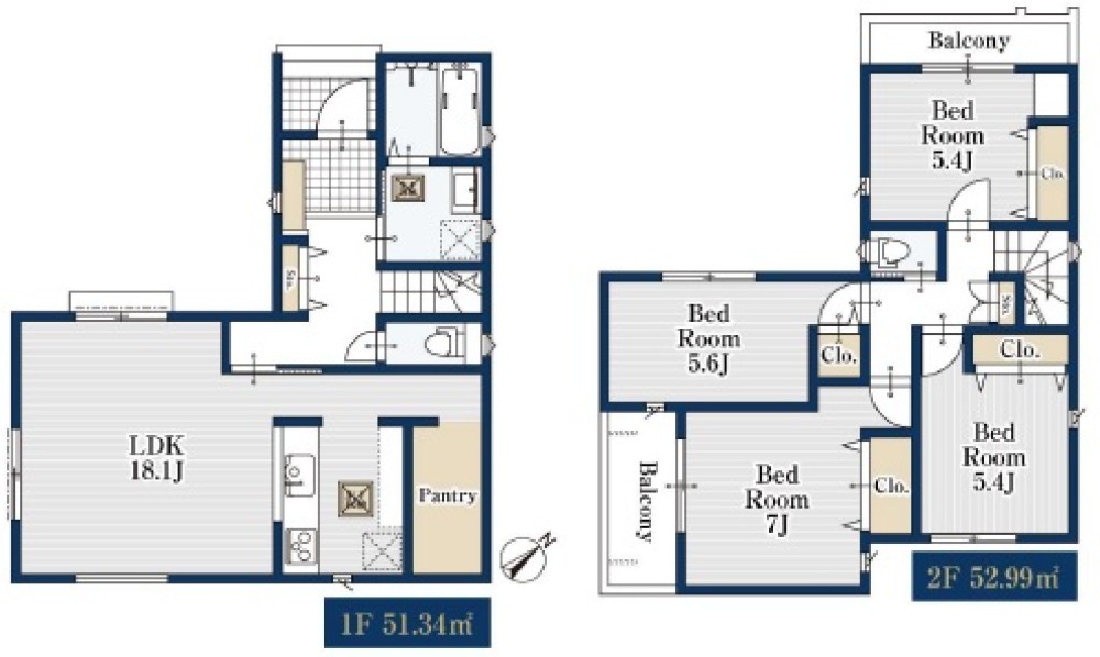 名古屋市緑区小坂　21206⑤　全5棟　4号棟 画像2
