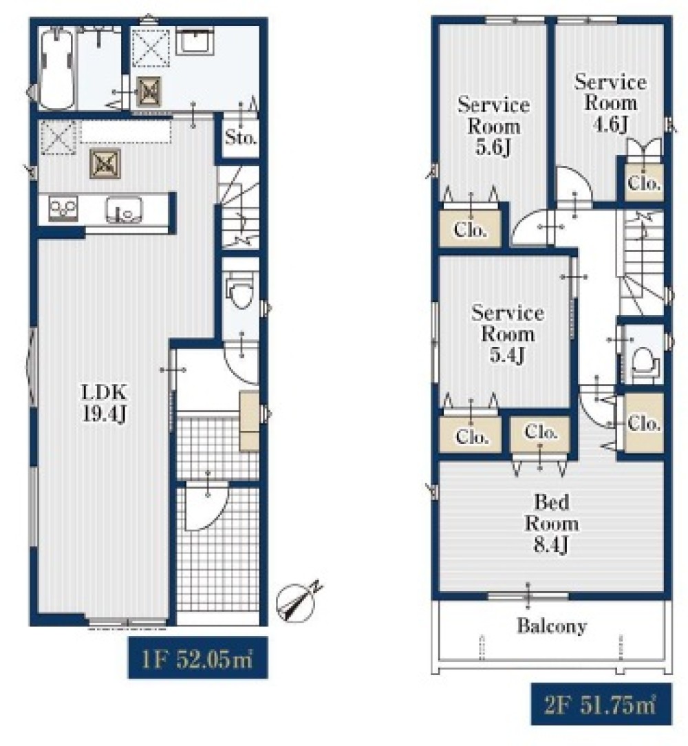 名古屋市緑区小坂　21206⑤　全5棟　1号棟 画像2