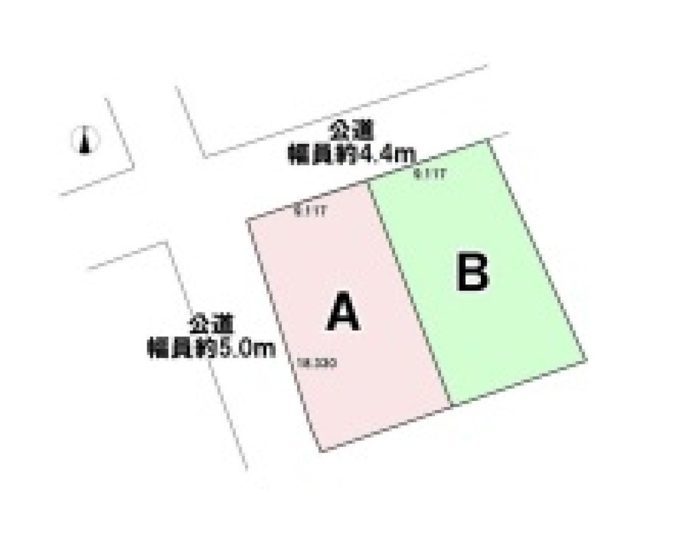 稲沢市小沢二丁目　全2区画　A号地 画像1