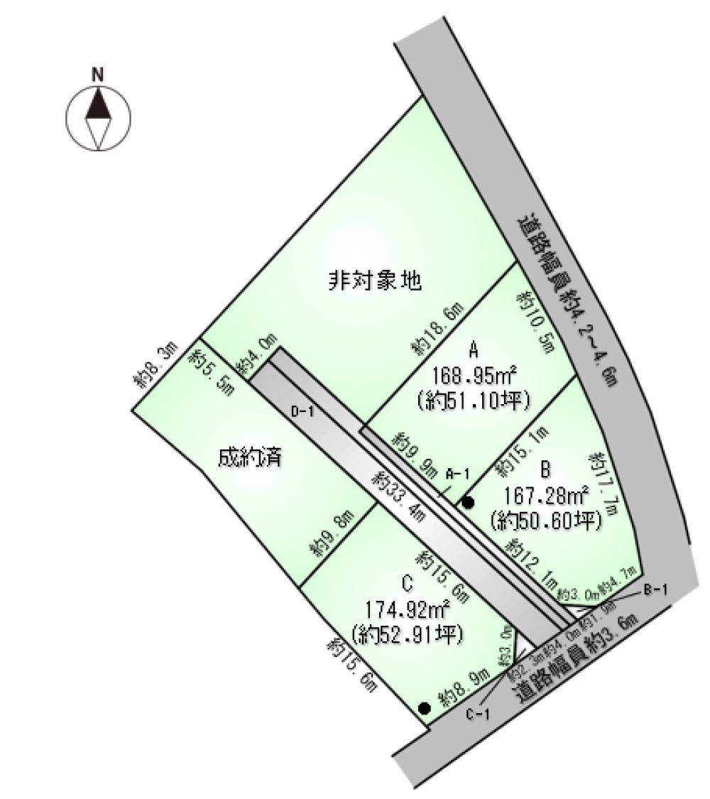 幸田町菱池　第Ⅴ期　全4区画　B区画 画像1