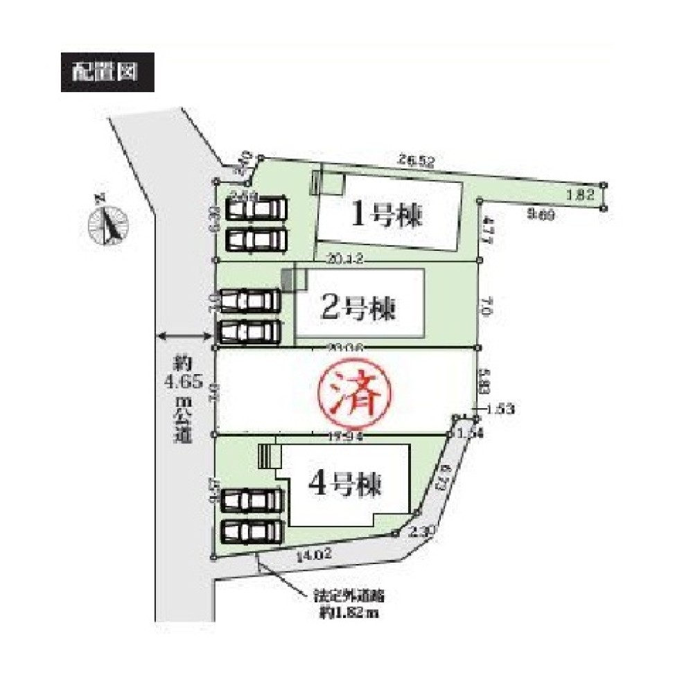 名古屋市中川区吉津4期　全4棟　4号棟 画像1