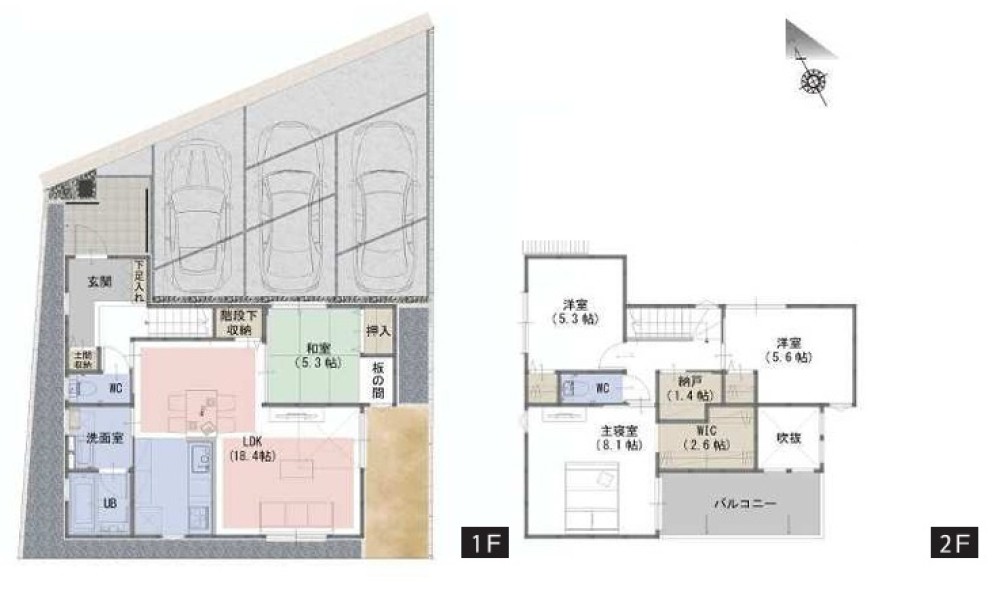 名古屋市中川区江松　2期　全2棟　A号棟 画像2