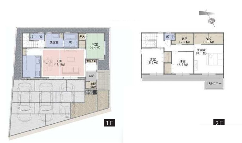 名古屋市中川区江松　2期　全2棟　B号棟 画像2