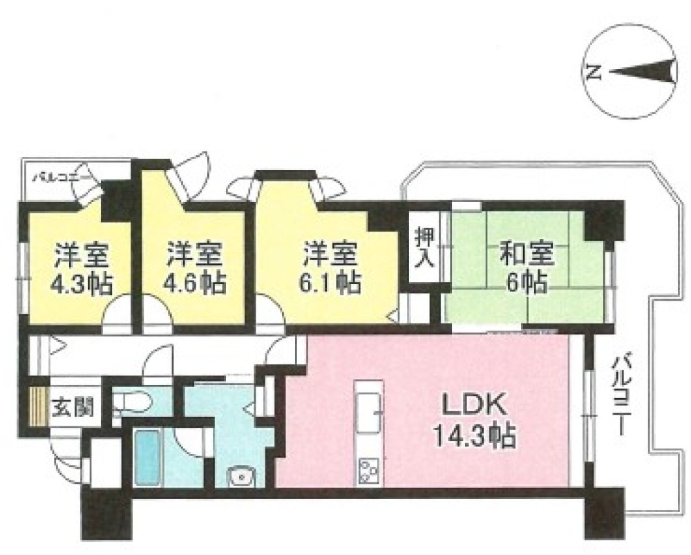 イトーピア豊田マンション 画像1