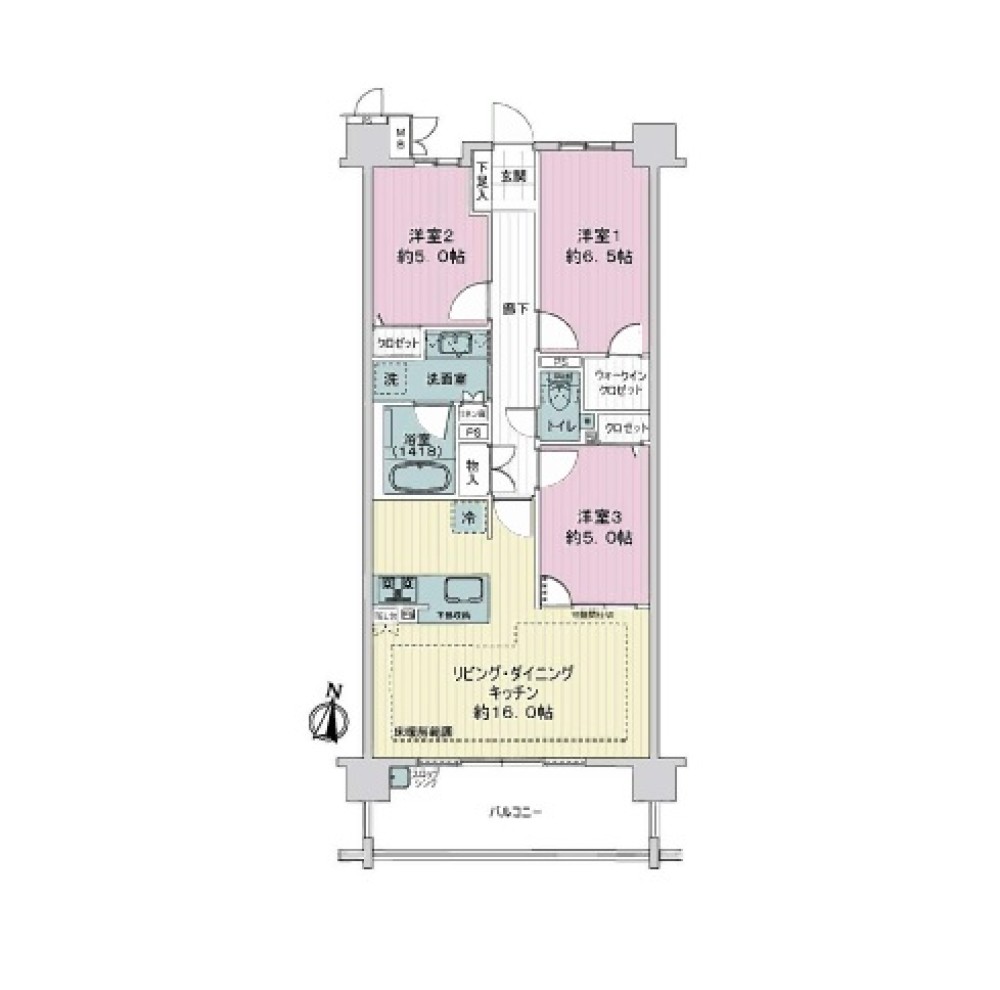 ユニーブル社が丘テラス 画像1