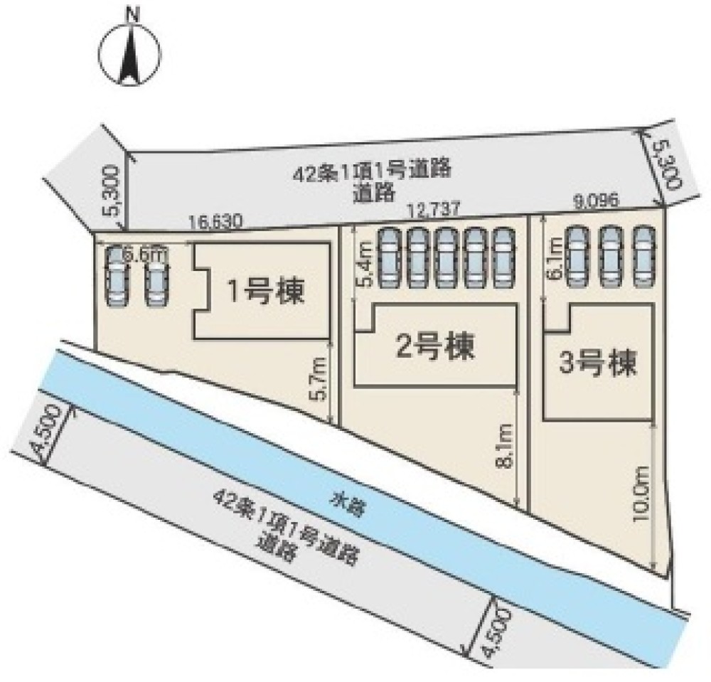 常滑市小倉町八丁目　第1期　全3棟　3号棟 画像1