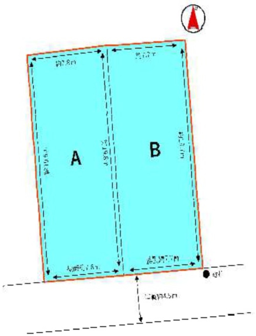名古屋市瑞穂区萩山町二丁目　全2区画　B号地 画像1