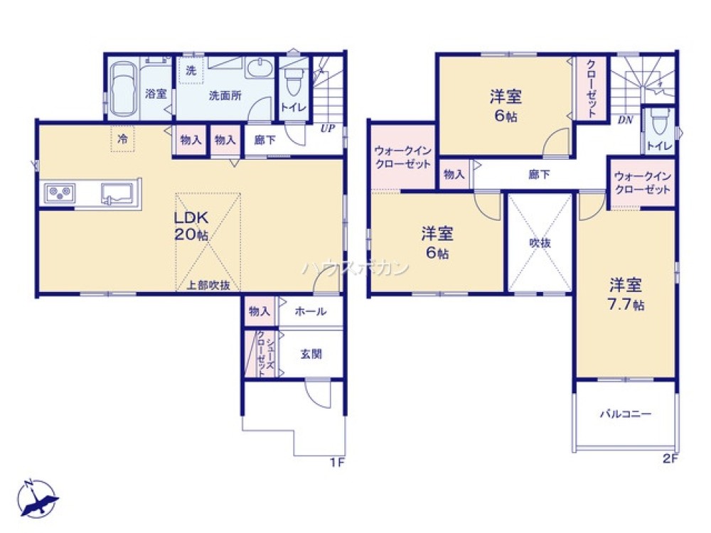 豊橋市西幸町第5　全2棟　1号棟 画像4