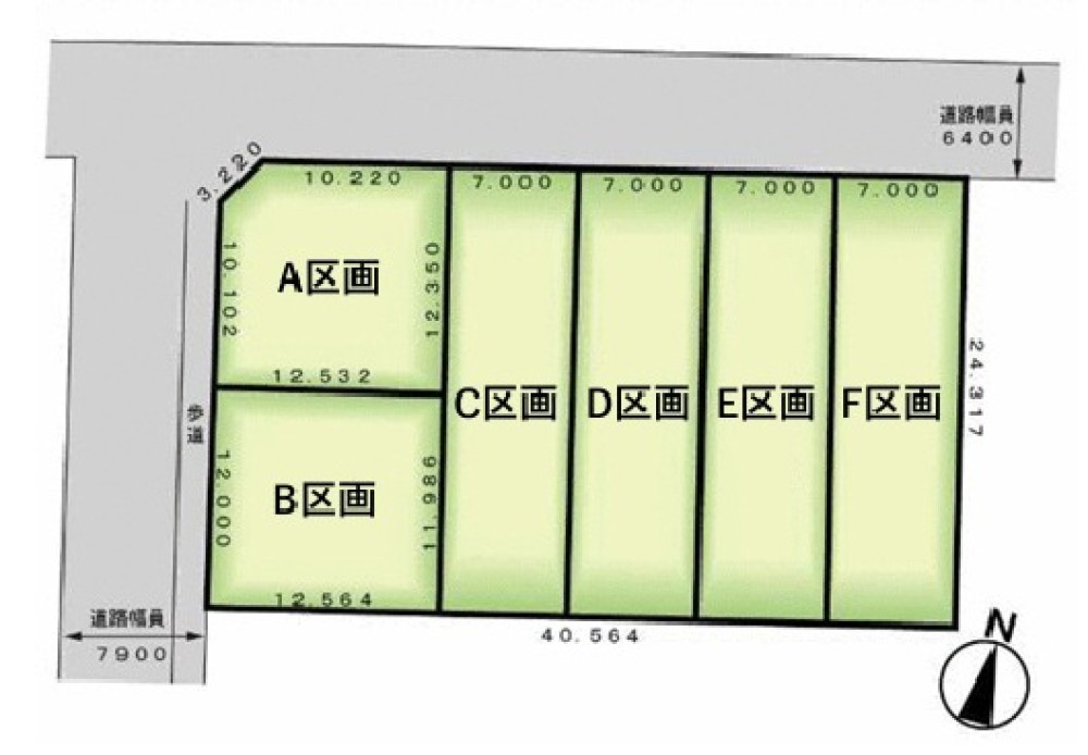 名古屋市緑区黒沢台一丁目　全6区画　D区画 画像1