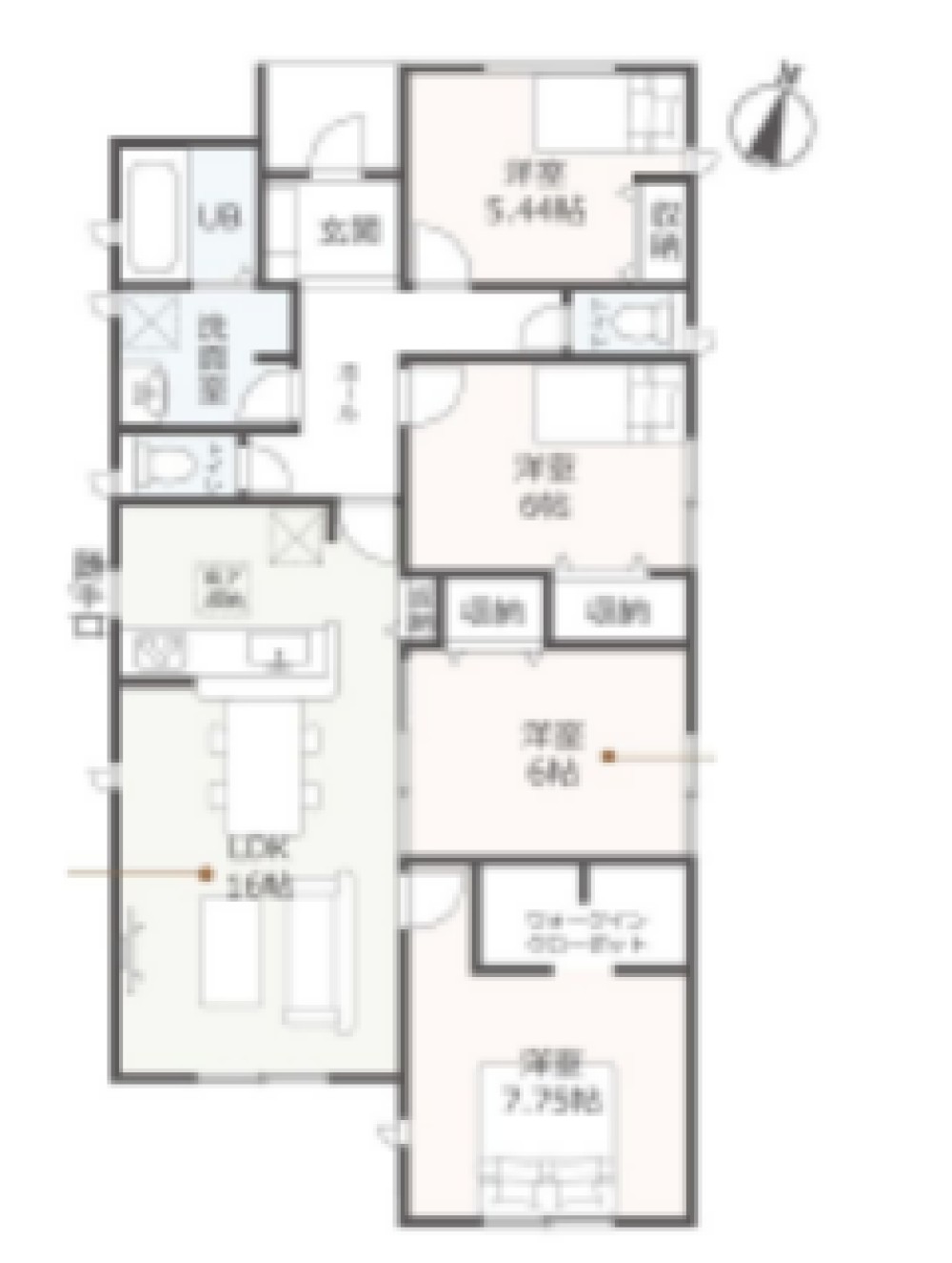 西尾市上永良町　全2棟　1号棟 画像4