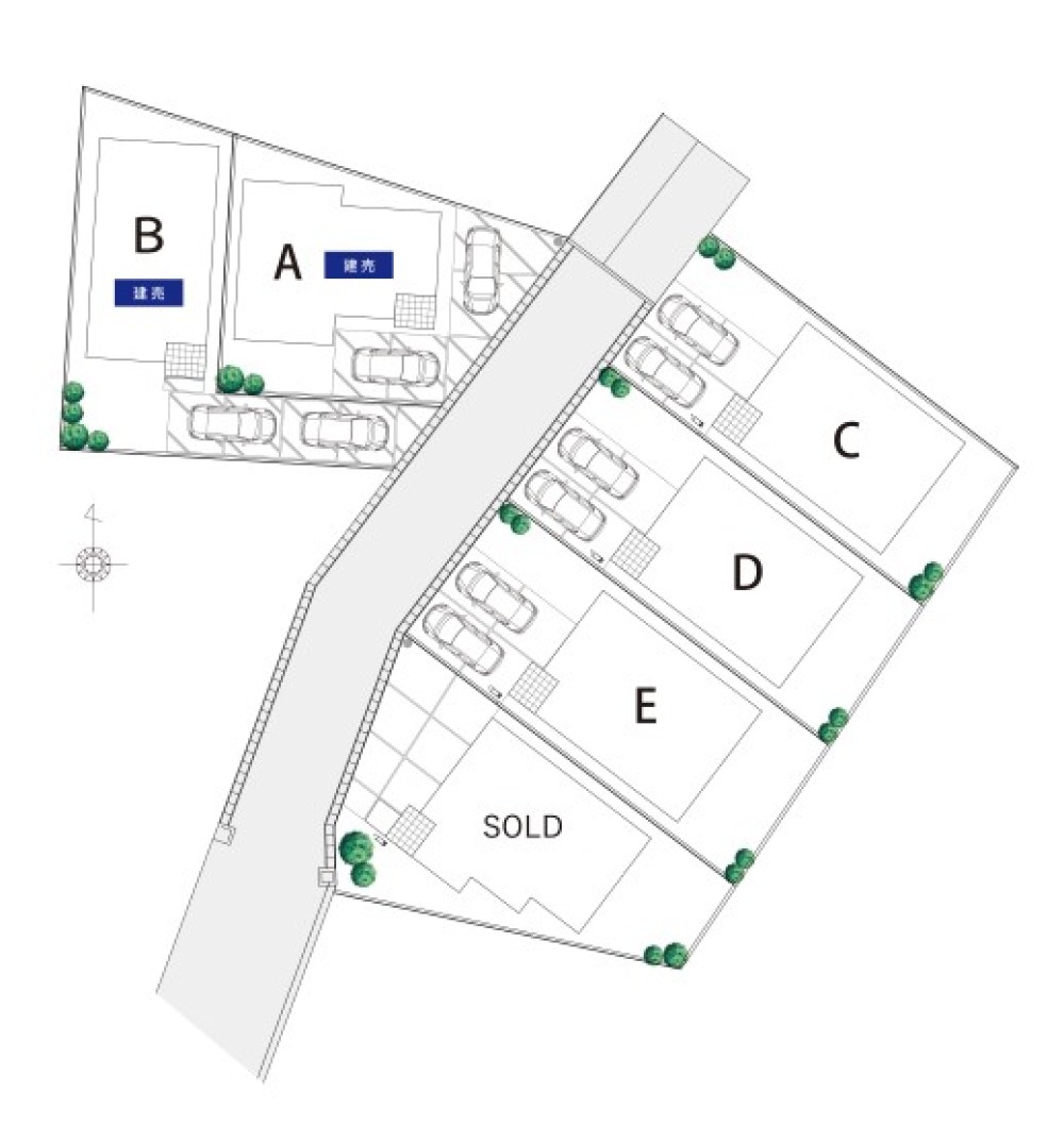 豊田市平和町　全2棟　A棟 画像1