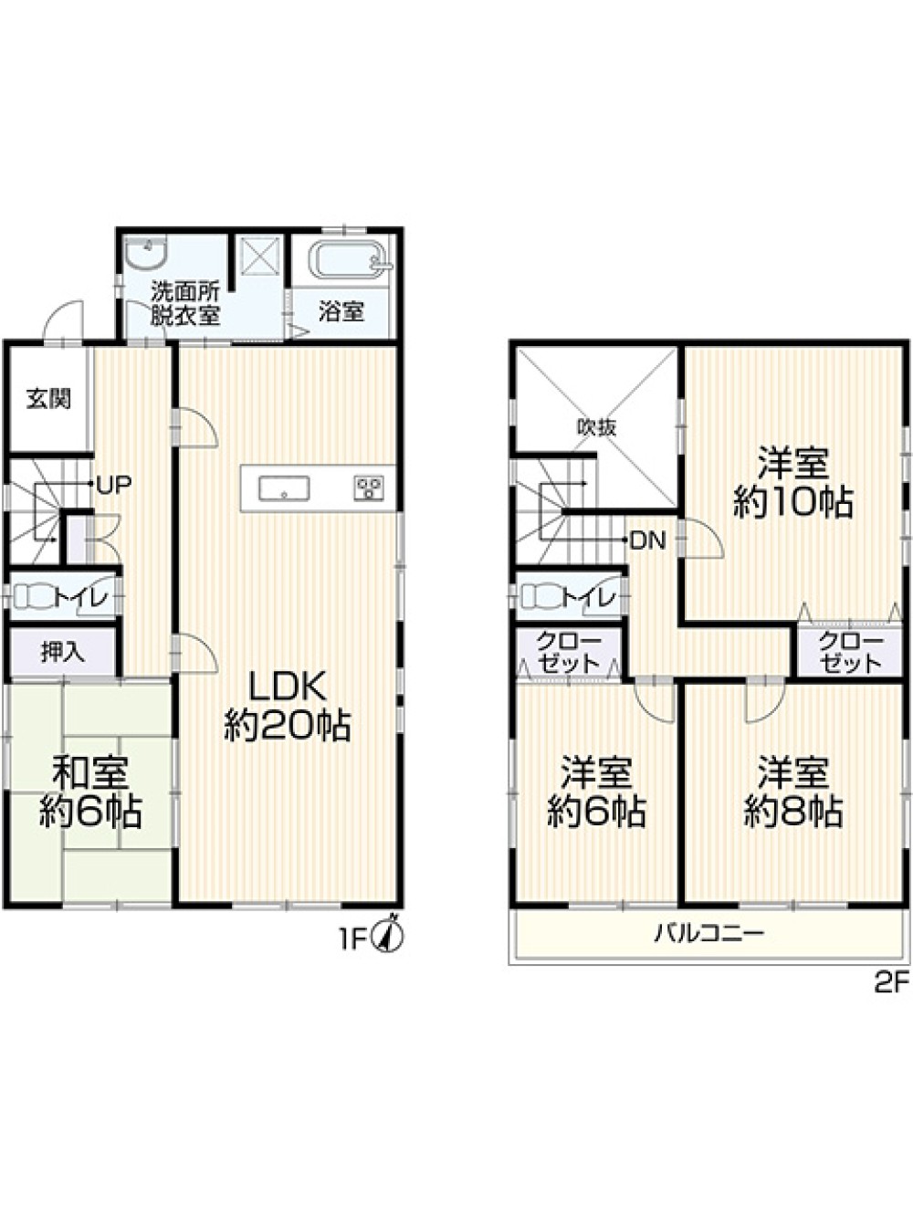 全居室収納豊富・ゆとりのある間取り