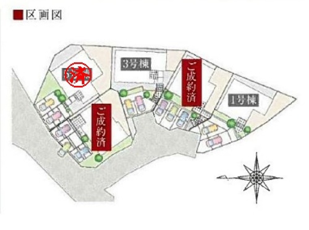 東海市富木島町　富木島Ⅲ　全5棟　3号棟 画像1