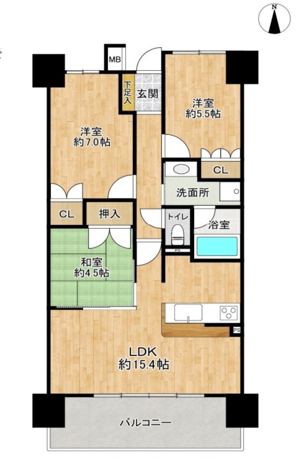 ファミリアーレ昭和橋 画像1