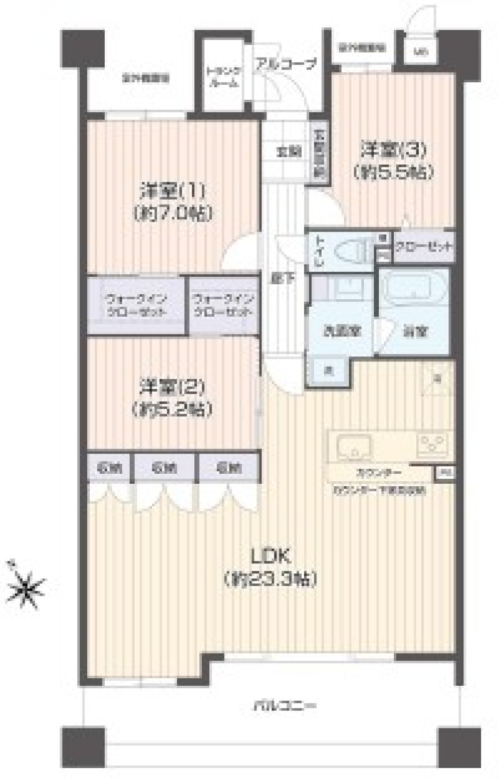 Tステージ前山グランヴィル・スール 画像1