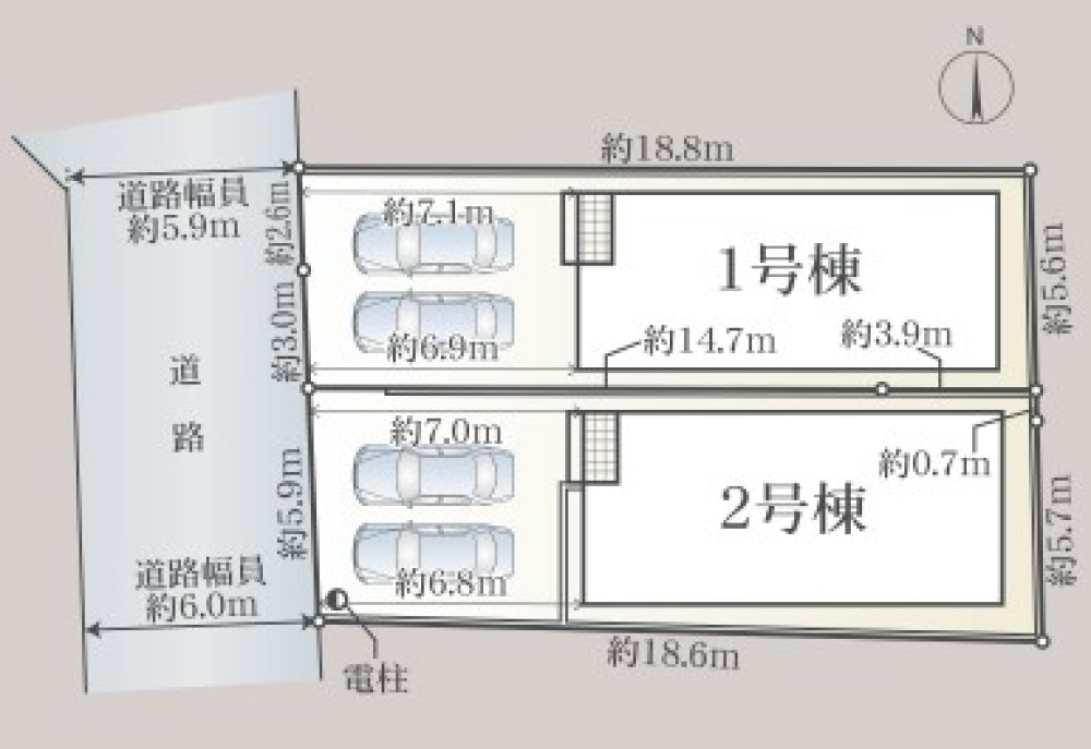 豊田市明和町　第6　全2棟　1号棟 画像1
