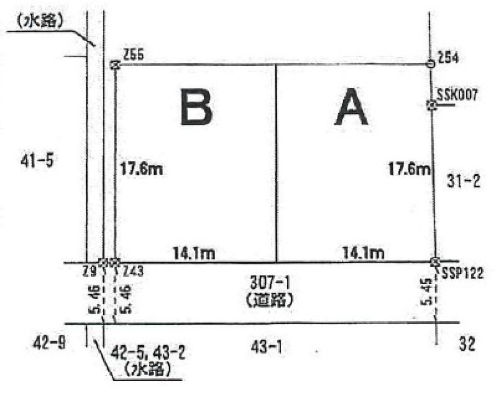 豊橋市西幸町　全2区画　B区画 画像1