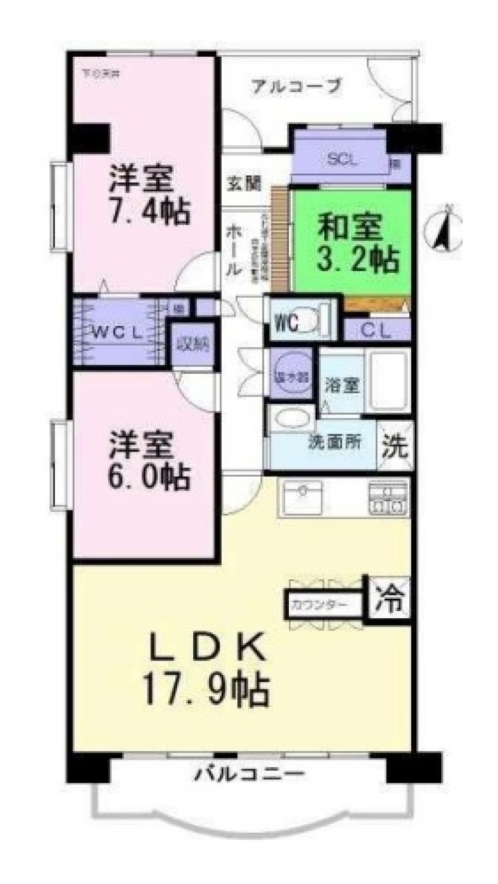 シャトレ愛松一宮Ⅱ 画像1