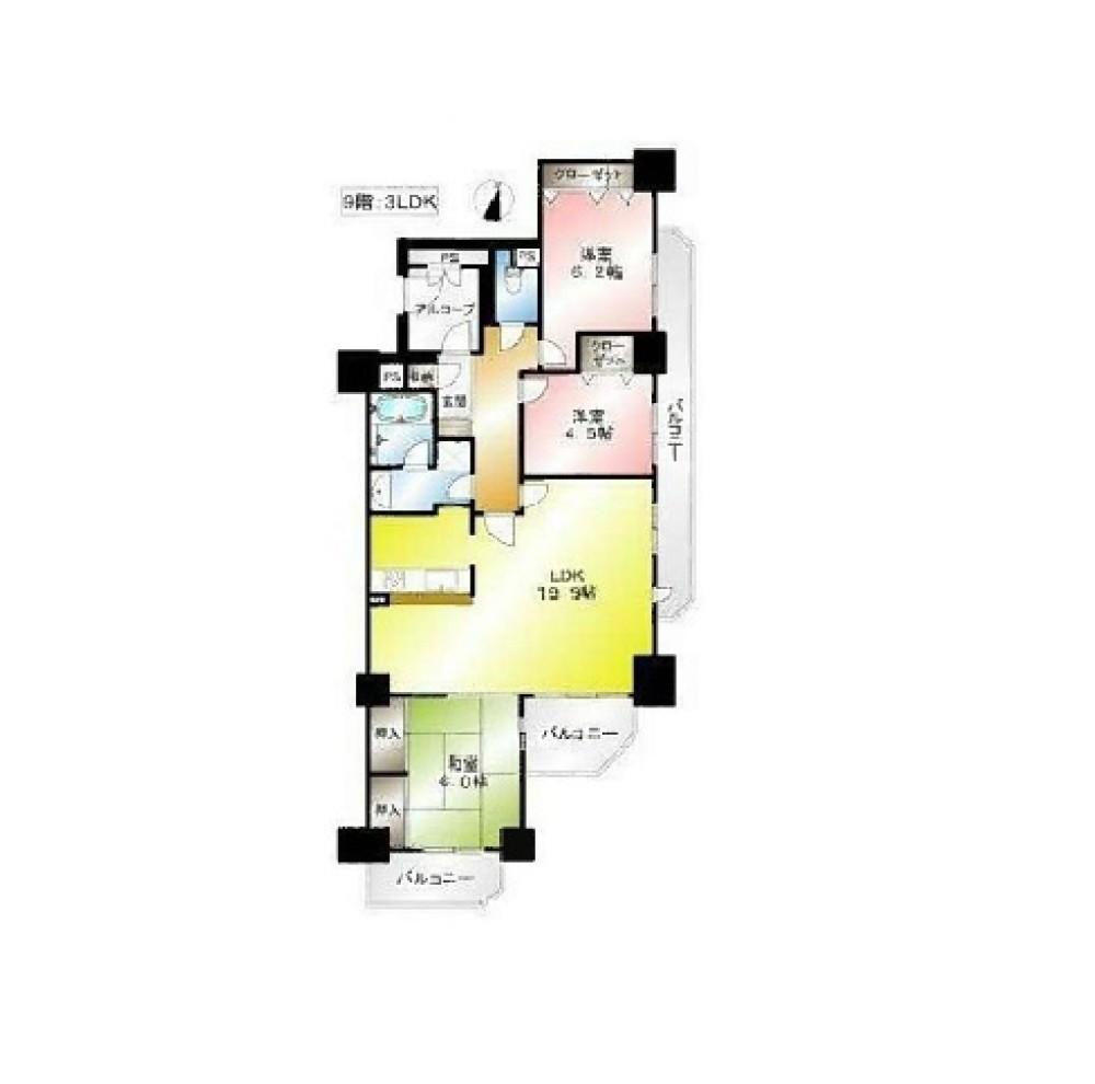 バンベール田中町 画像1