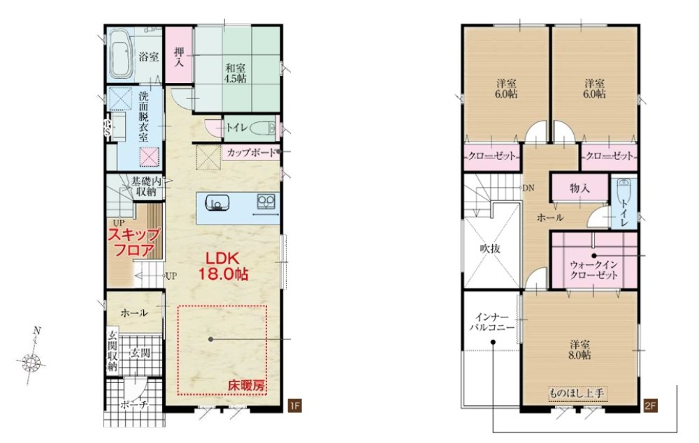 弥富市鯏浦町　全6棟　3号棟 画像2