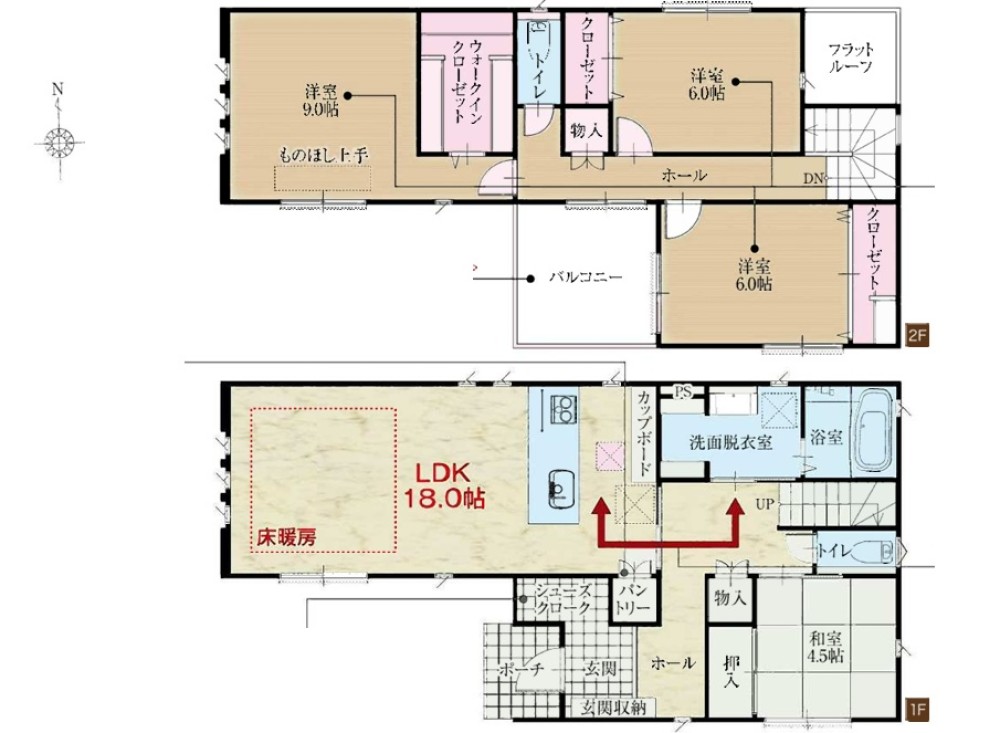 津島市牛田町　全5棟　4号棟 画像2