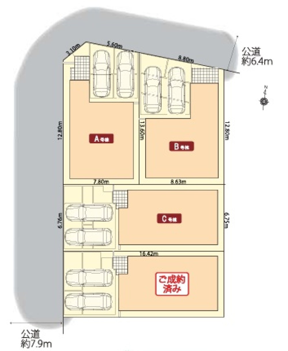 名古屋市中川区中須町　全4棟　B号棟 画像1