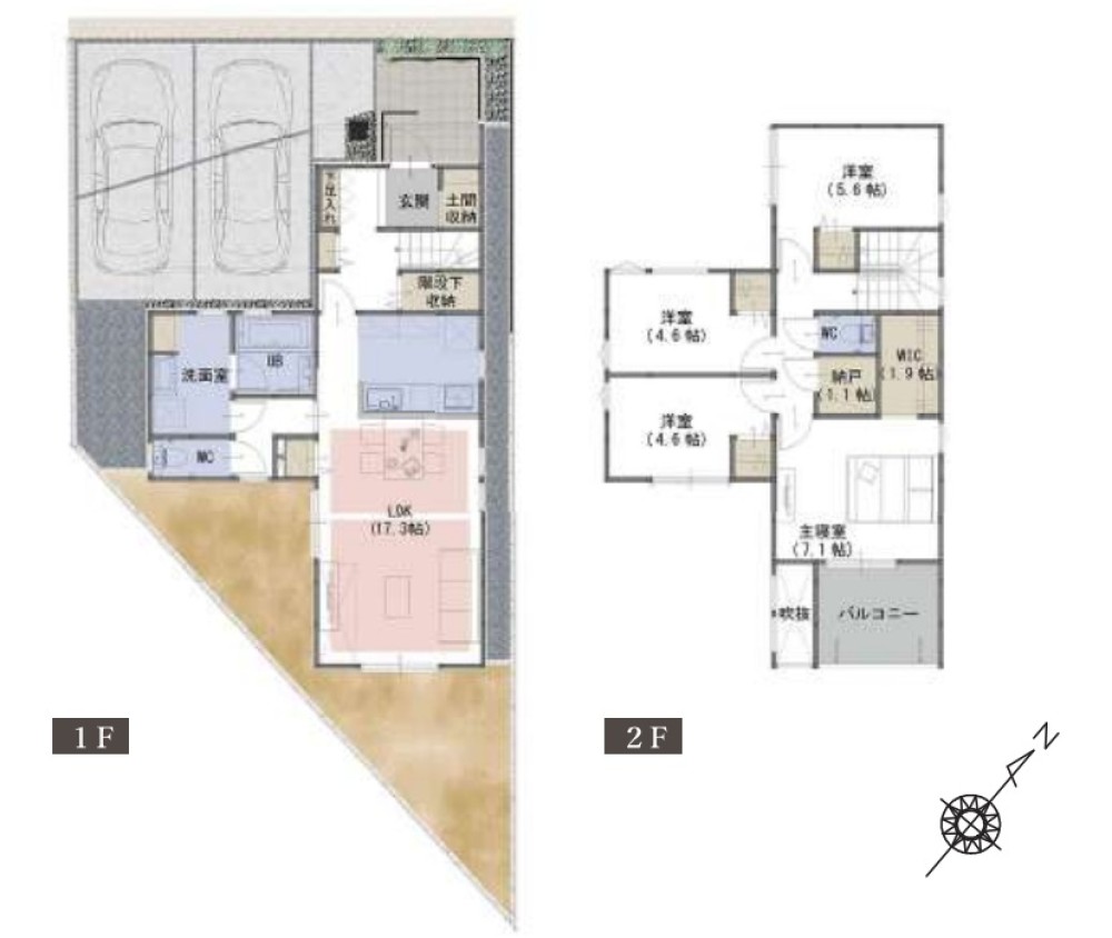 春日井市妙慶町　全3棟　A号棟 画像2