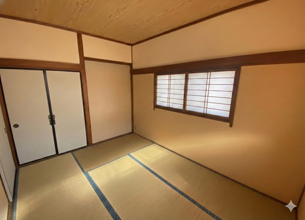 大きな家具を置いても十分な広さです。※CG加工済