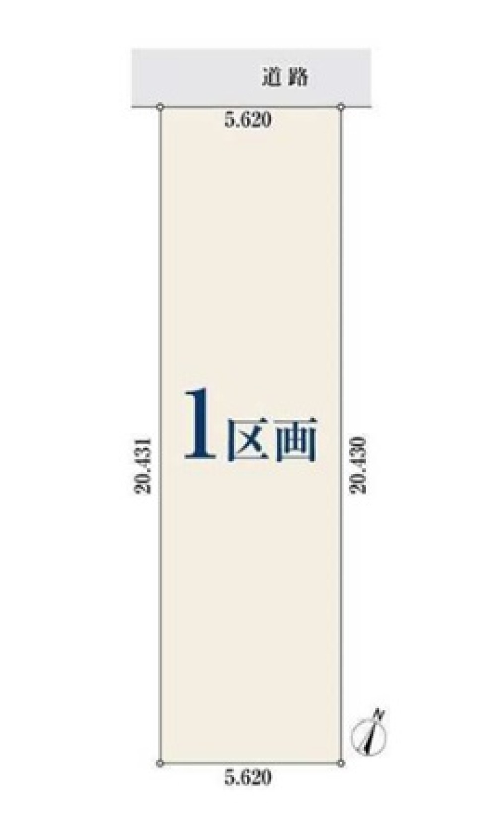 名古屋市守山区苗代二丁目　全1区画 画像1