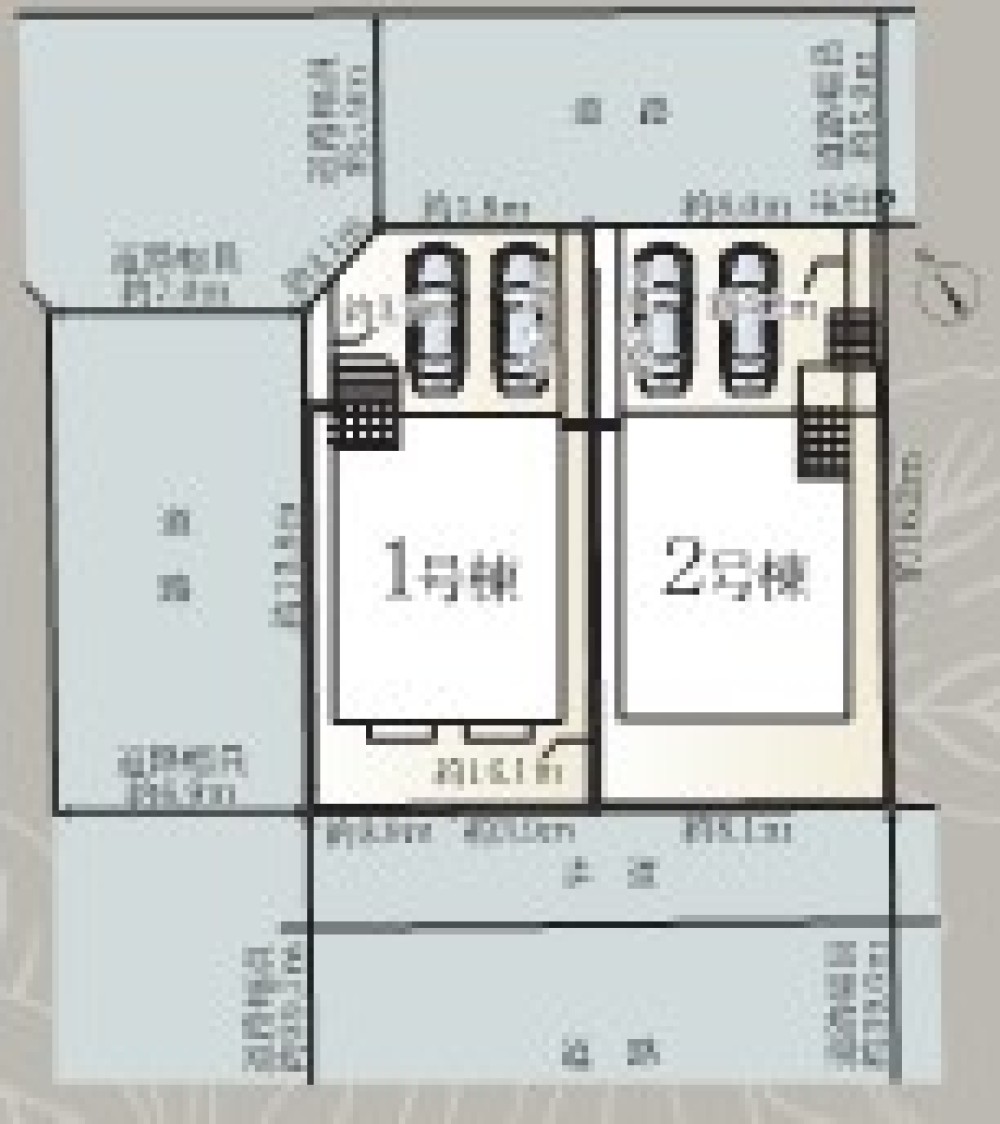 カースペース2台分ございます！
