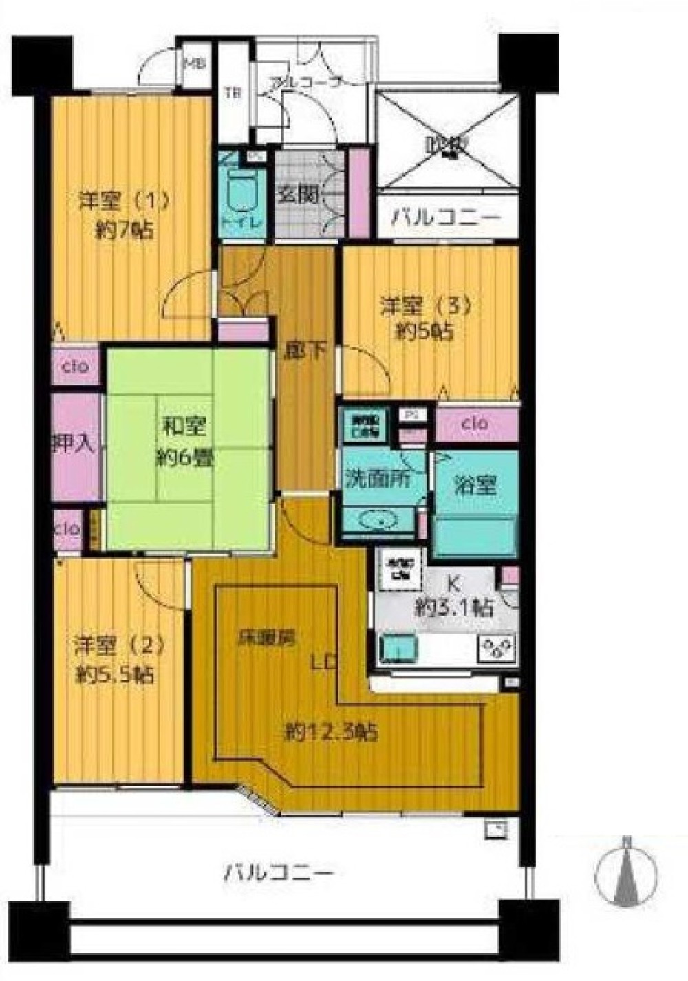 アザレアガーデン中村NDSマンション 画像1